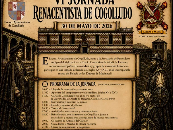 VI JORNADA RENACENTISTA DE COGOLLUDO