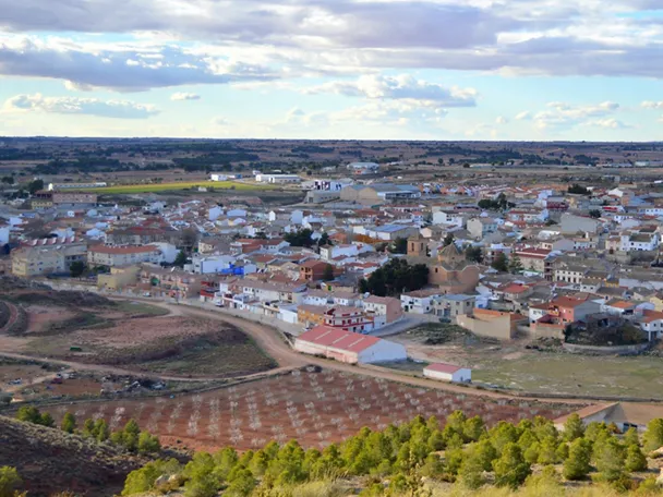 Vista del pueblo de Fuentealbilla