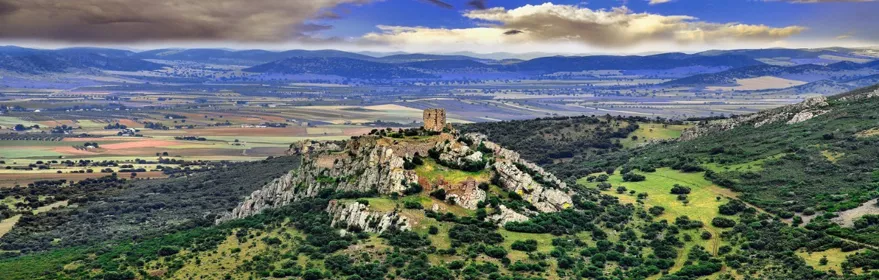 Vistas aéreas del campo de calatrava