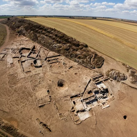 Yacimiento de Portilla, en Cuenca