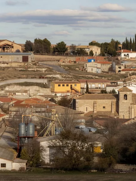 Vista general del casco urbano.