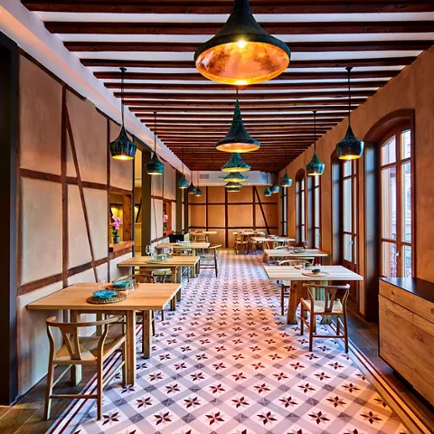 Imagen  del comedor del hotel