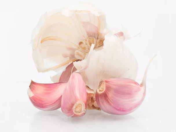 Imagen de una cabeza de ajos