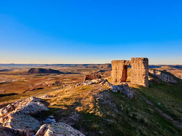Restos del castillo de Alcaraz 