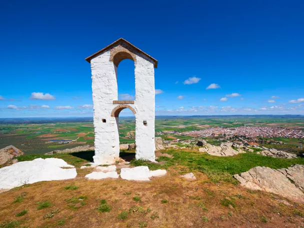 Vista de Almodóvar del Campo desde la ermita de Santa Brígida