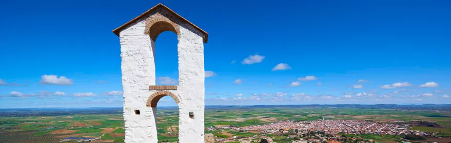 Vista de Almodóvar del Campo desde la ermita de Santa Brígida