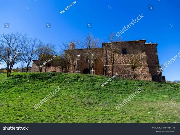 Iglesia de Nuestra Señora de Robusto en Aguilar de Anguita. Guadalajara, Castilla la Mancha, España.