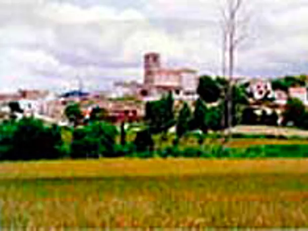 Imagen del pueblo desde lejos
