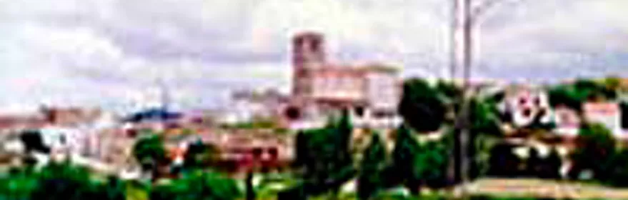 Imagen del pueblo desde lejos