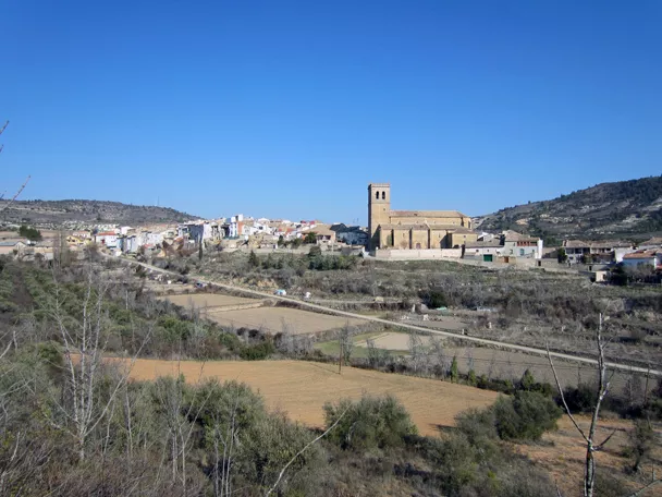 Imagen de lejos del pueblo