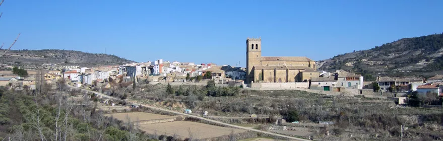 Imagen de lejos del pueblo