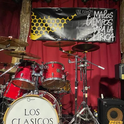 Todo preparado para un concierto en el Babylon Festival