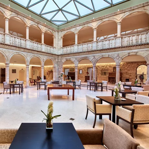 Comedor en el palacio del Infante Don Juan Manuel Hotel y Spa en Belmonte