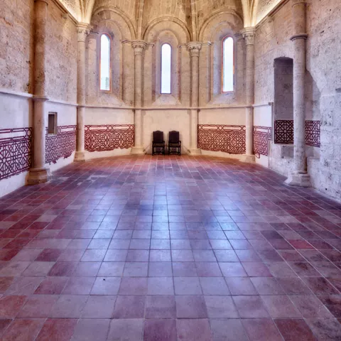 Interior del castillo de Brihuega