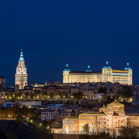 Imagen nocturna de Cabañeros