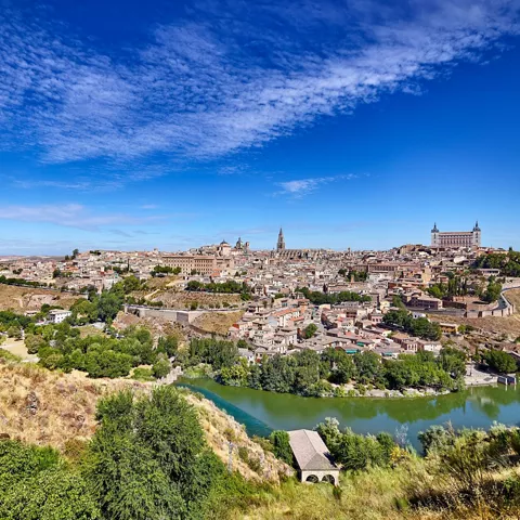 Imagen panorámica de Cabañeros