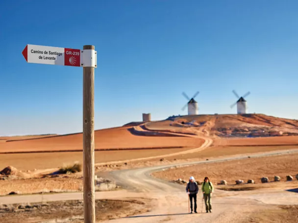 Camino de Santiago a su paso por Tembleque