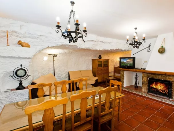 Salon principal de Casa Rural La Herradura del rio Jucar