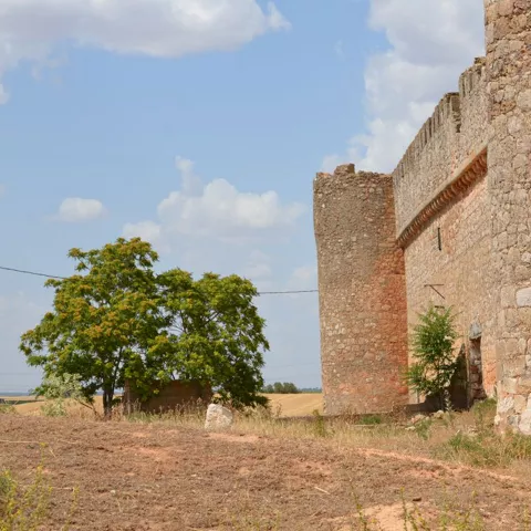 Vista exterior del castillo de San Clemente, en Cuenca