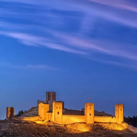 Imagen del cielo en Guadalajara de noche