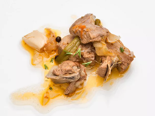 Imagen de un plato de cordero