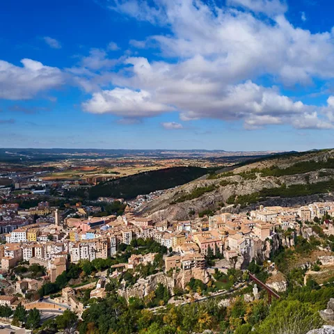 Cuenca desde el Cerro del Socorro