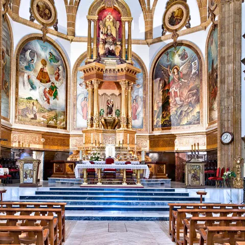 Interior de la iglesia de San Pedro, Daimiel