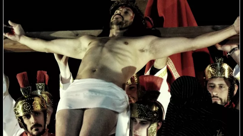 Momento de la Pasión Viviente de Tarancón