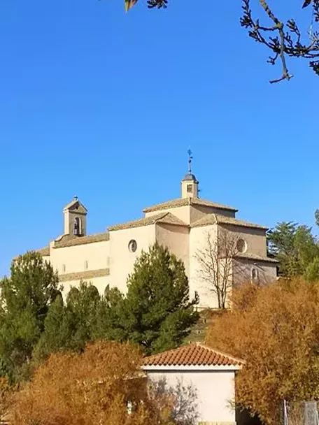 Panorámica del santuario de la Virgen de Riánsares en Tarancón