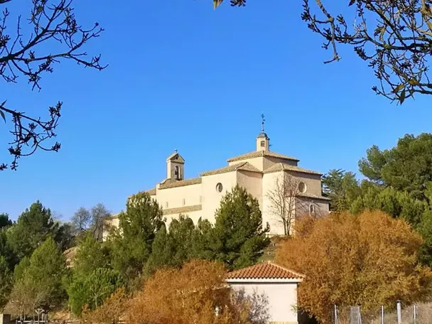 Panorámica del santuario de la Virgen de Riánsares en Tarancón
