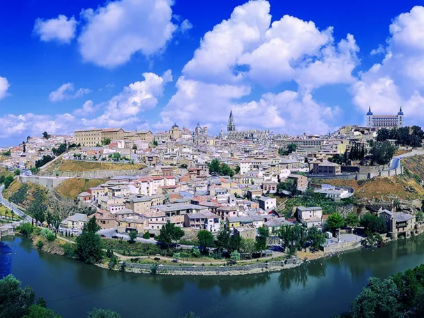 Imagen panorámica de Toledo