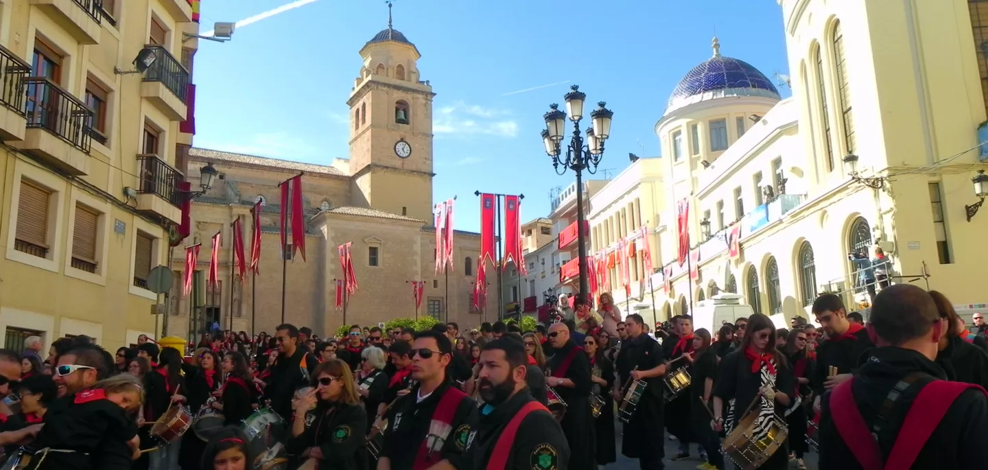 Imagen de la fiesta tamborada