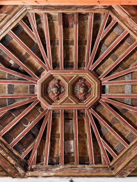 Artesonado de la iglesia de San Martín, Fuertescusa