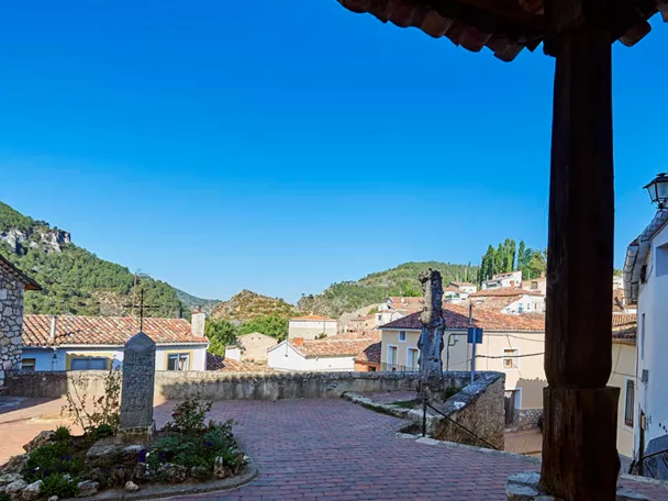 Vista de Fuertescusa desde la iglesia de San Martín