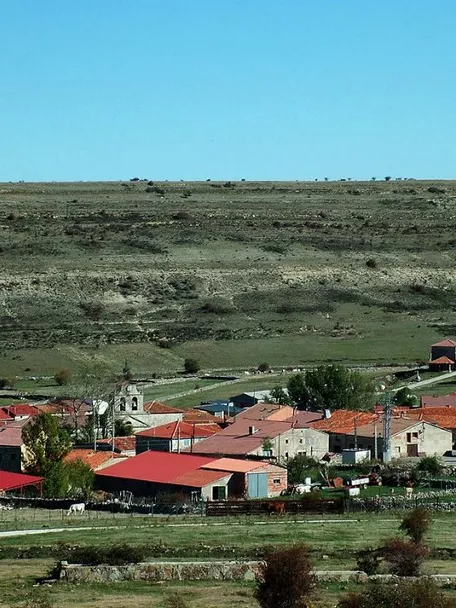 Imagen de lejos de todo el pueblo