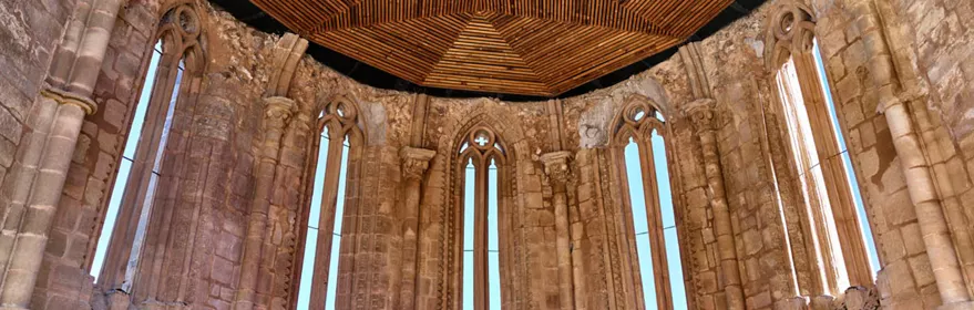 Interior del ábside de Santa María de Atienza de Huete