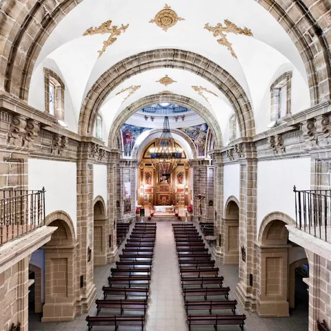 Interior de la iglesia de la Merced de Huete
