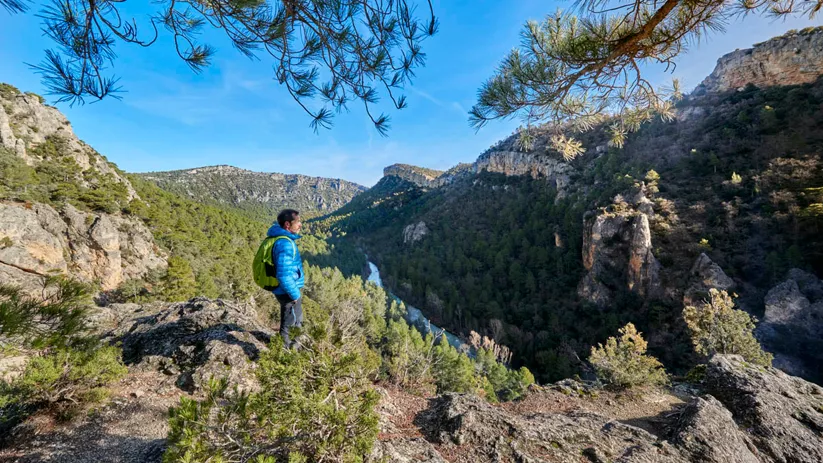 Río Tajo en el Hundido de Armallones