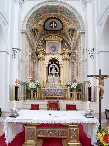 Interior del Santuario de Nuestra Señora de la Caridad de Illescas