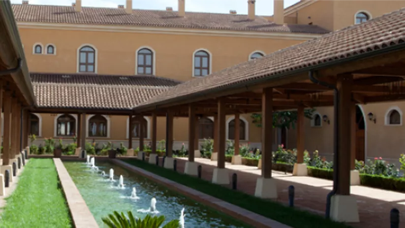 Imagen del interior del complejo