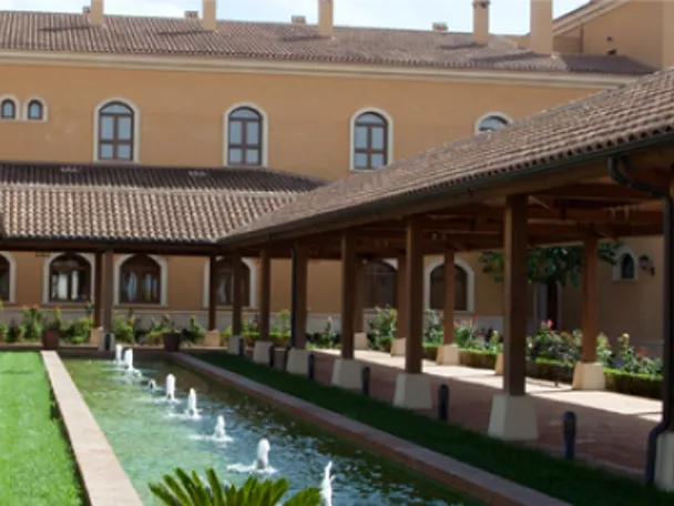 Imagen del interior del complejo