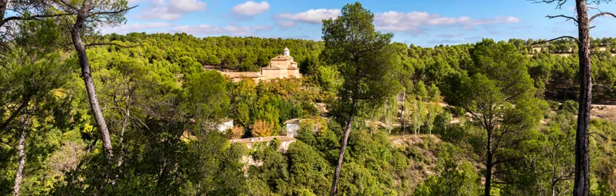 Vista general del Santuario de Consolación, Iniesta