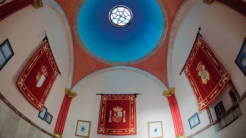 Cúpula del Palacio de los Duques de Riánsares en Tarancón