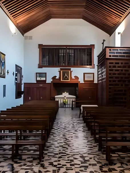Interior del convento de Santa Ana en Villanueva de la Jara