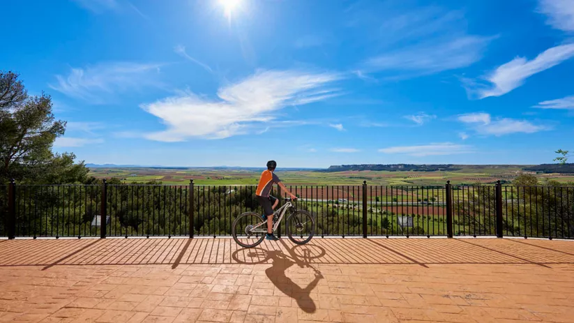 Vistas desde la ermita del Santo Niño, La Guardia