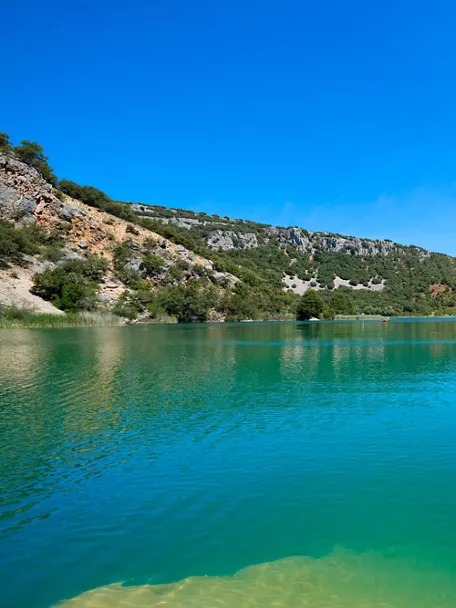 Laguna Grande de El Tobar, en Beteta
