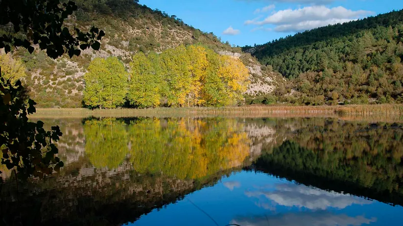 Panorámica de la laguna del Marquesado