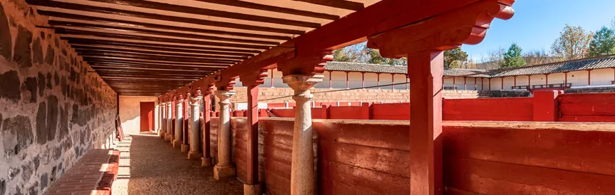 Callejón de la plaza de toros de Las Virtudes