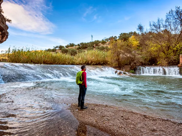Área recreativa Presa Bermeja en Liétor