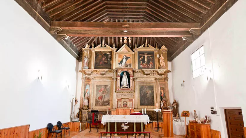 Interior de la iglesia de Nuestra Señora del Sagrario, Las Majadas